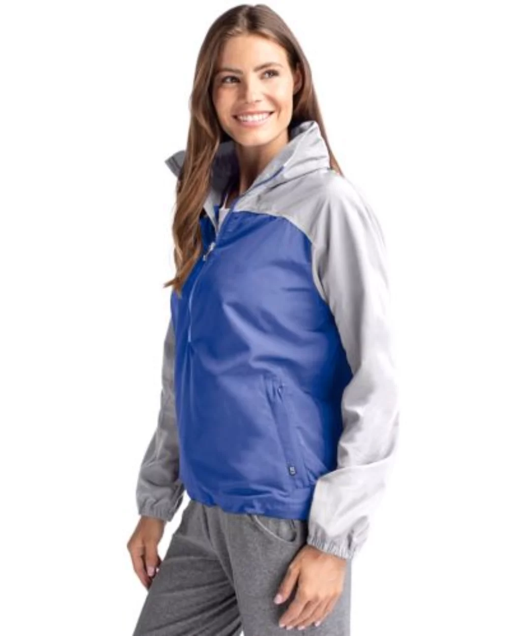Cutter & Buck Charter Eco Recycled Womens Anorak Jacket