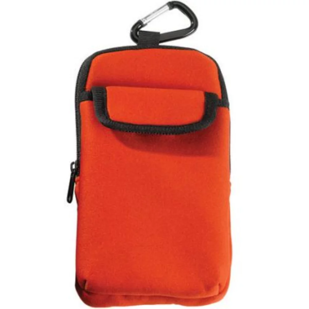 Support de smartphone avec mousqueton