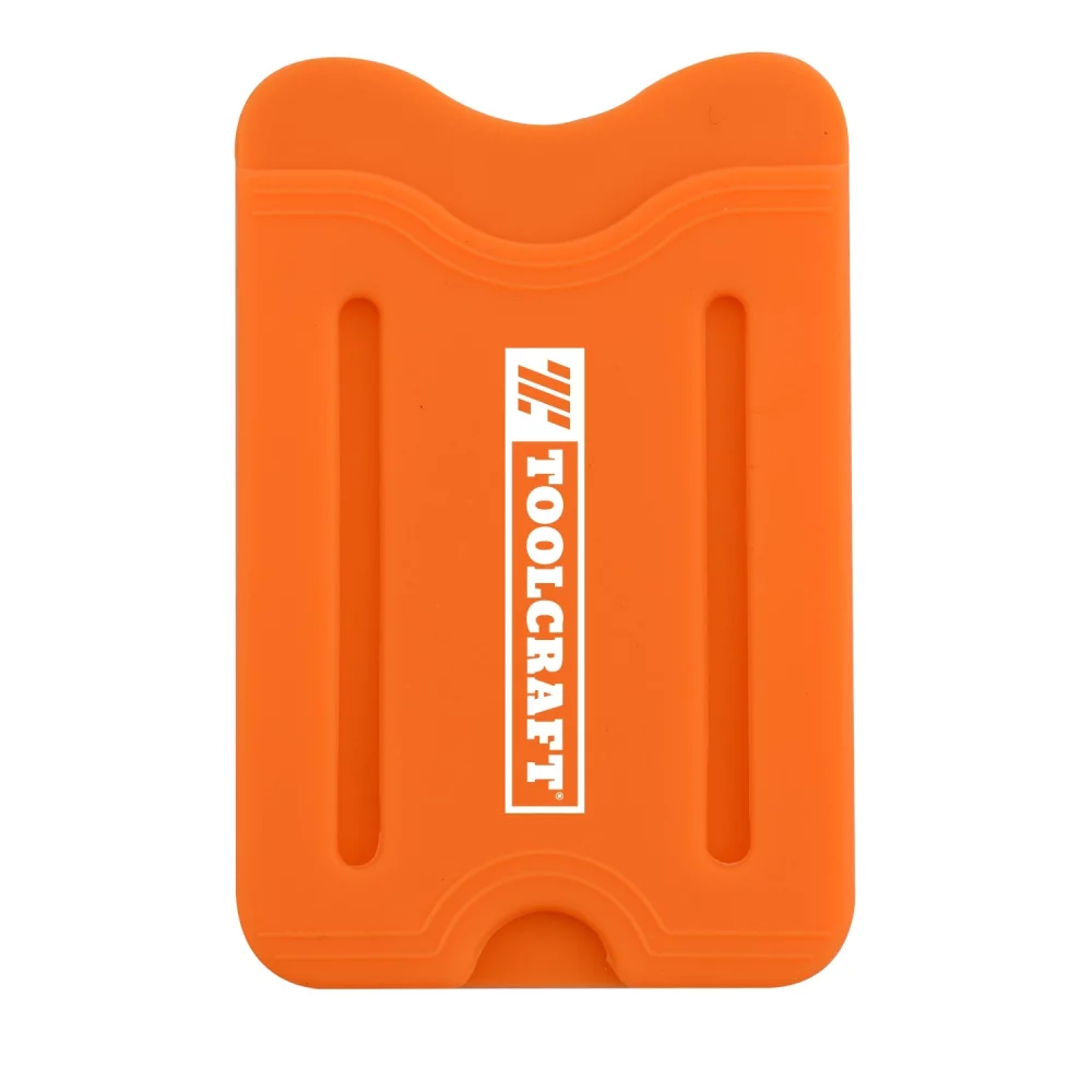 Portefeuille pour smartphone en silicone avec fente pour doigt