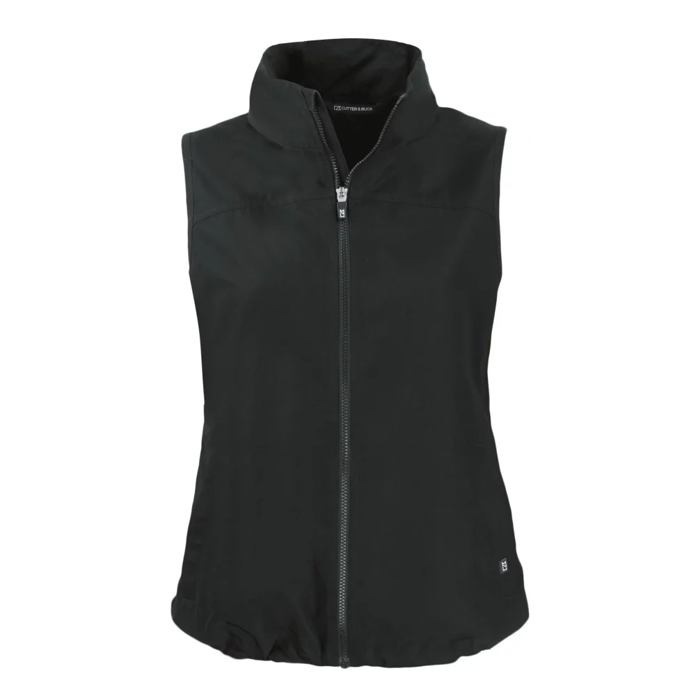 Gilet pour femme Cutter & Buck Charter Eco Recycled à fermeture éclair intégrale