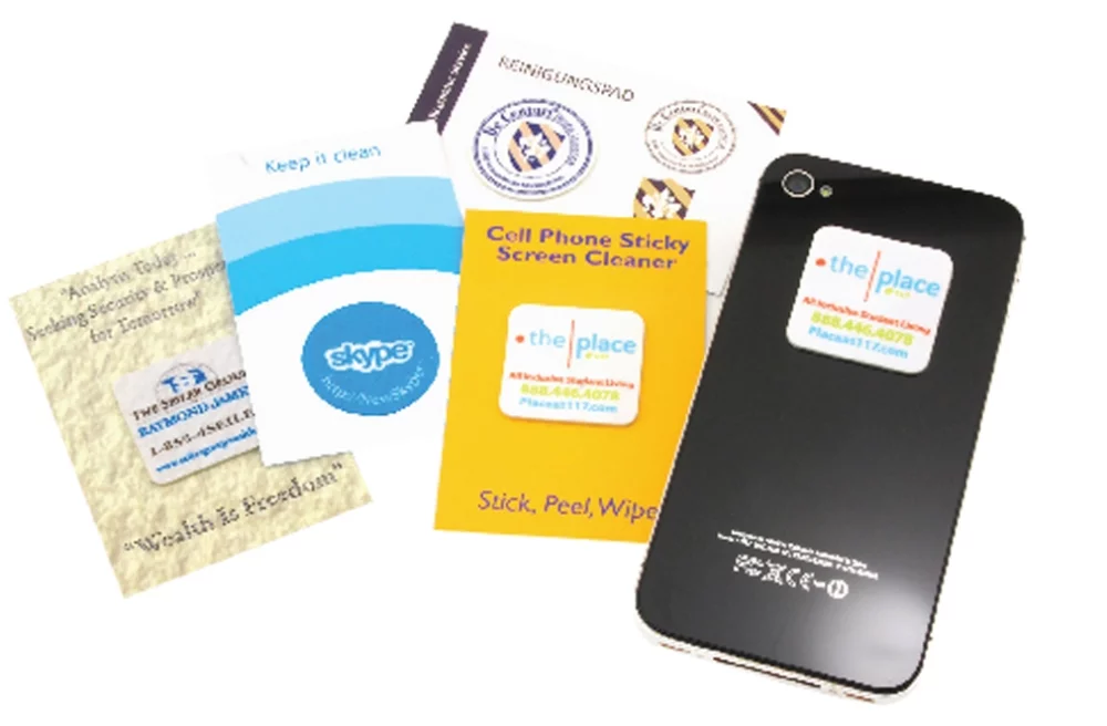 Tablet Cling Wipe Square