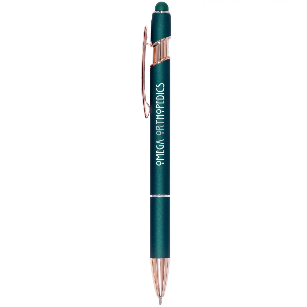 Stylo stylet Ultima avec accents en or rose