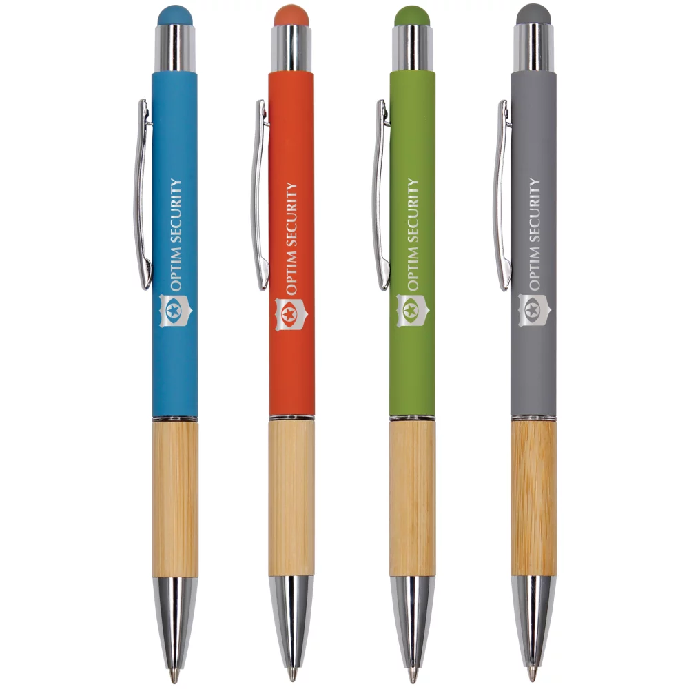 Stylo à stylet Saratoga Bamboo Grip