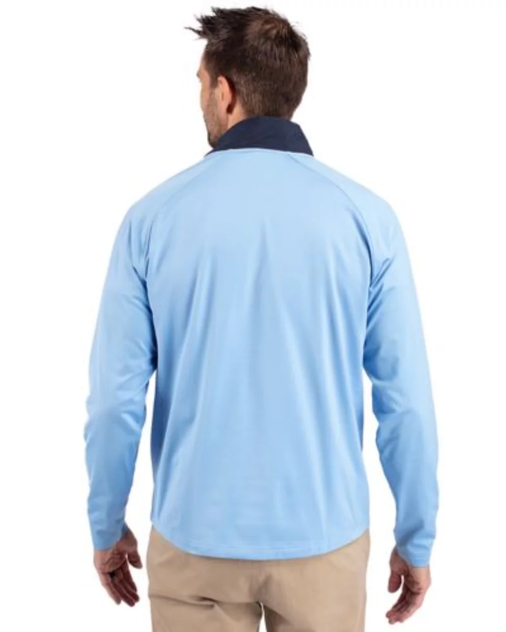 Cutter & Buck Adapt Eco Knit Hybrid Recycled Mens Quarter Zip