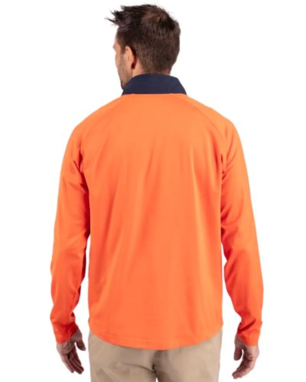 Cutter & Buck Adapt Eco Knit Hybrid Recycled Mens Quarter Zip