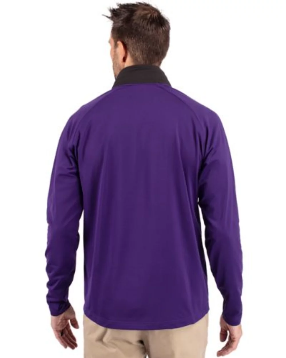 Cutter & Buck Adapt Eco Knit Hybrid Recycled Mens Quarter Zip