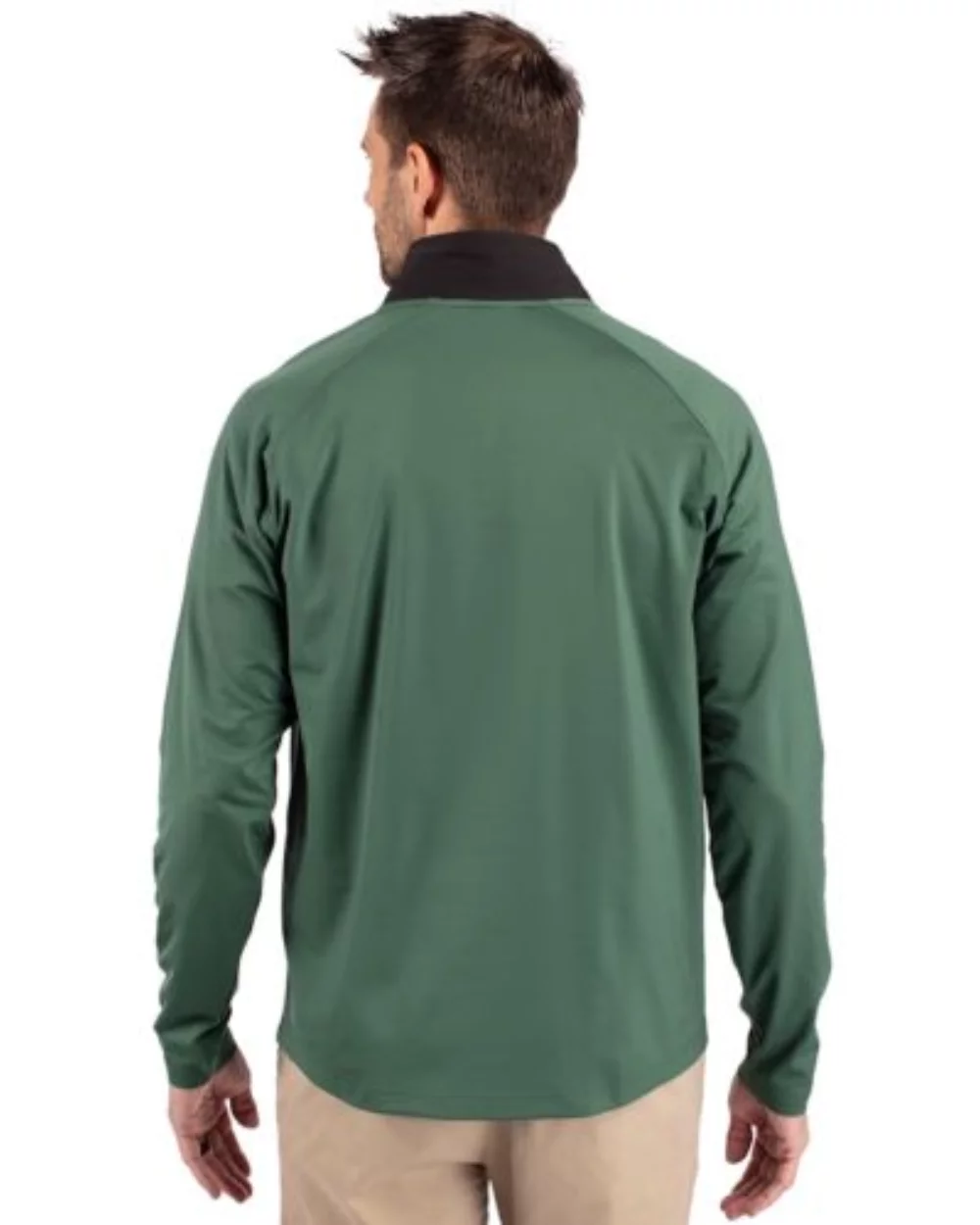 Cutter & Buck Adapt Eco Knit Hybrid Recycled Mens Quarter Zip