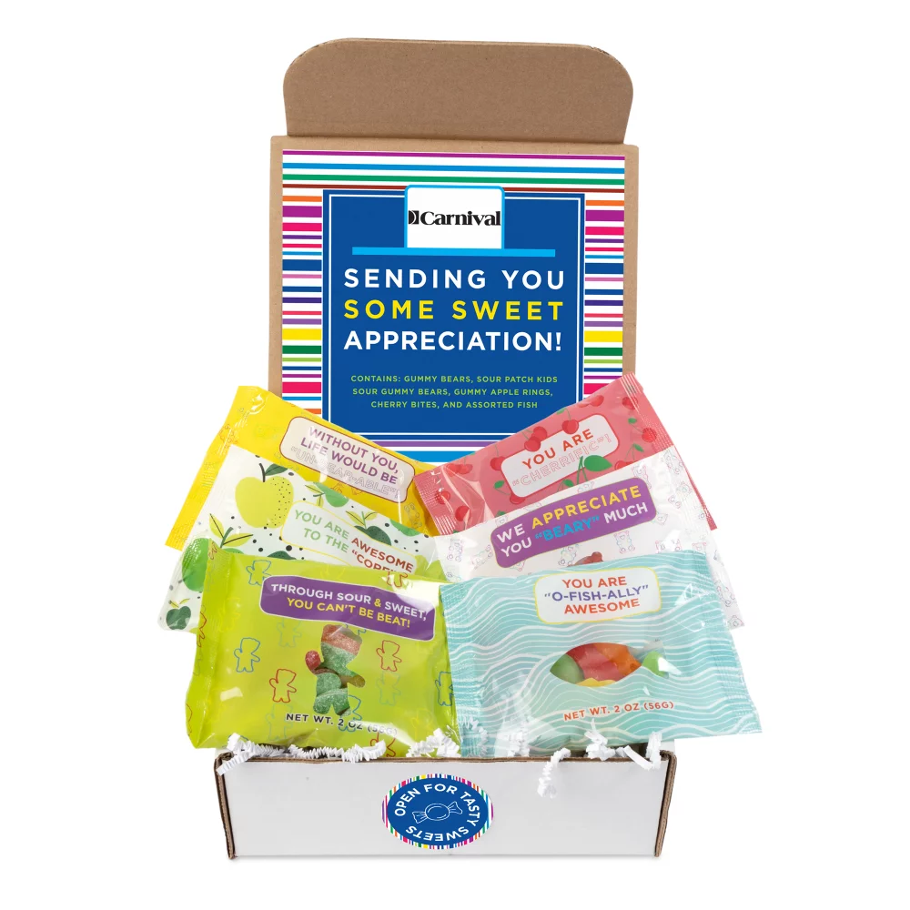 Bonbon gélifié d'appréciation sucrée