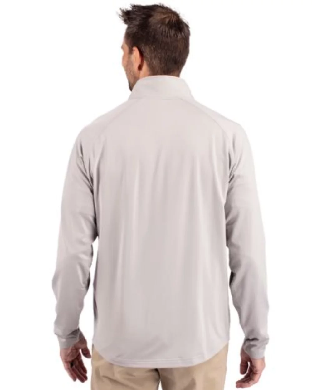 Cutter & Buck Adapt Eco Knit Hybrid Recycled Mens Quarter Zip