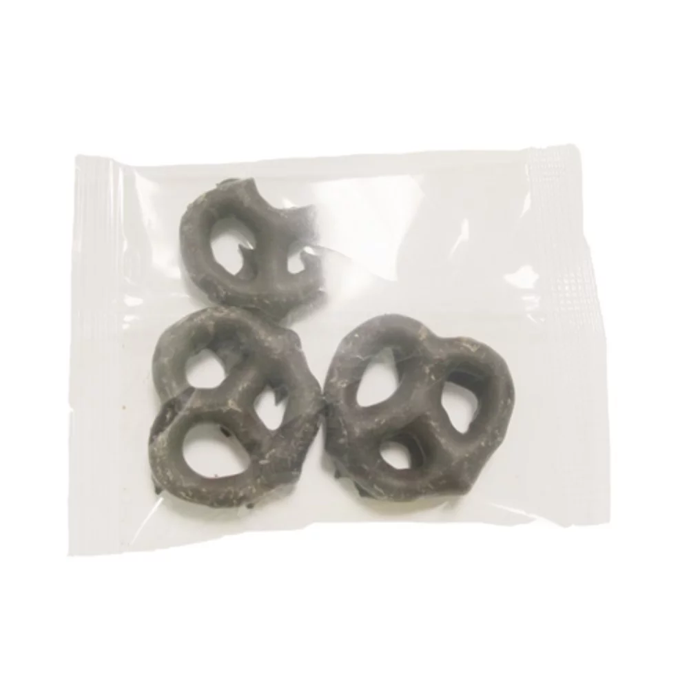 1/2 Oz. Snack Packs Milk Chocolate Mini Pretzels