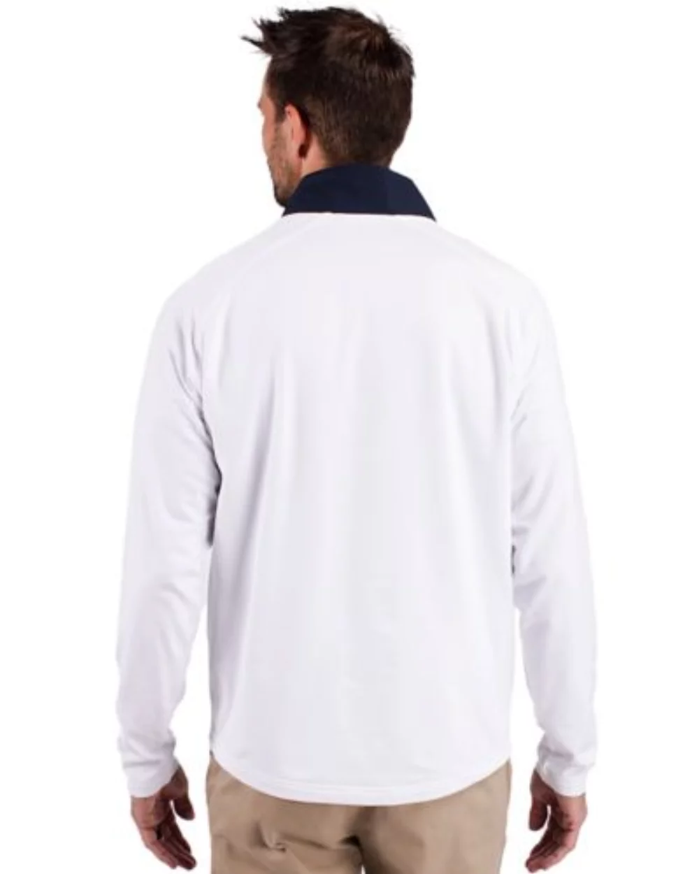 Cutter & Buck Adapt Eco Knit Hybrid Recycled Mens Quarter Zip