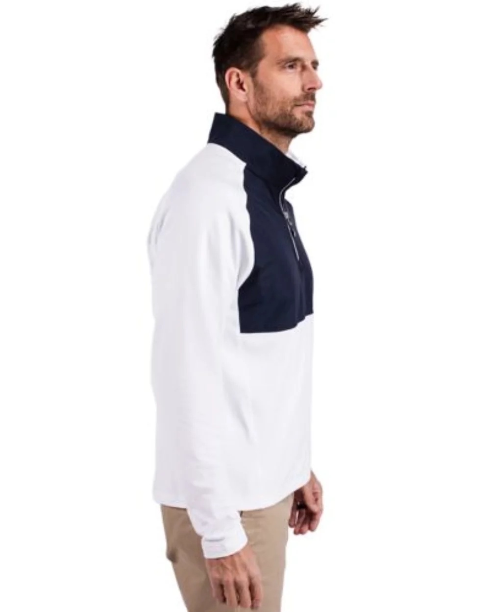 Cutter & Buck Adapt Eco Knit Hybrid Recycled Mens Quarter Zip