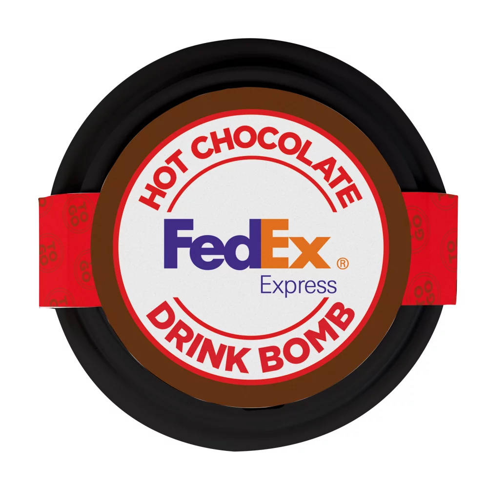 To-Go 12 oz Cup with Hot Cocoa Bomb