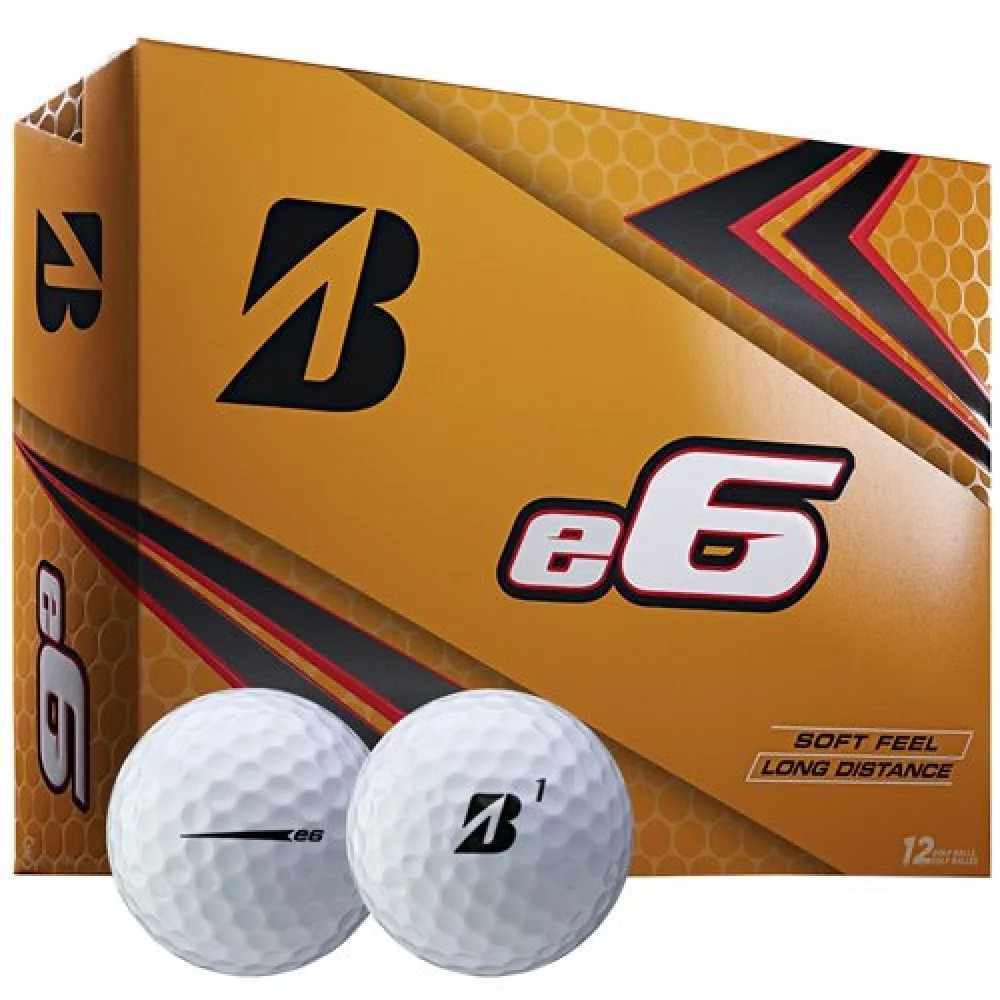 Balles de golf Bridgestone® E6 (1 douzaine)