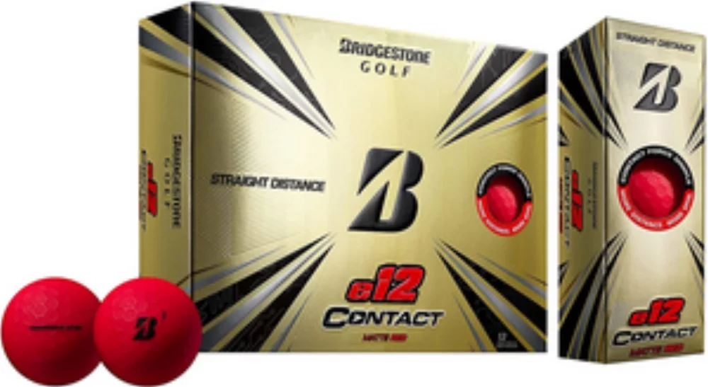 Balles de golf Bridgestone® E12 Contact (1 douzaine)