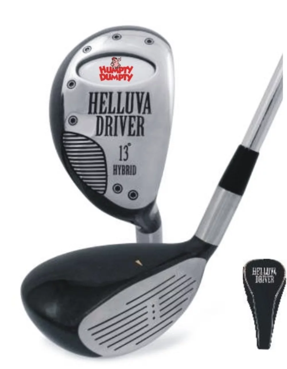 Driver de golf Helluva avec housse
