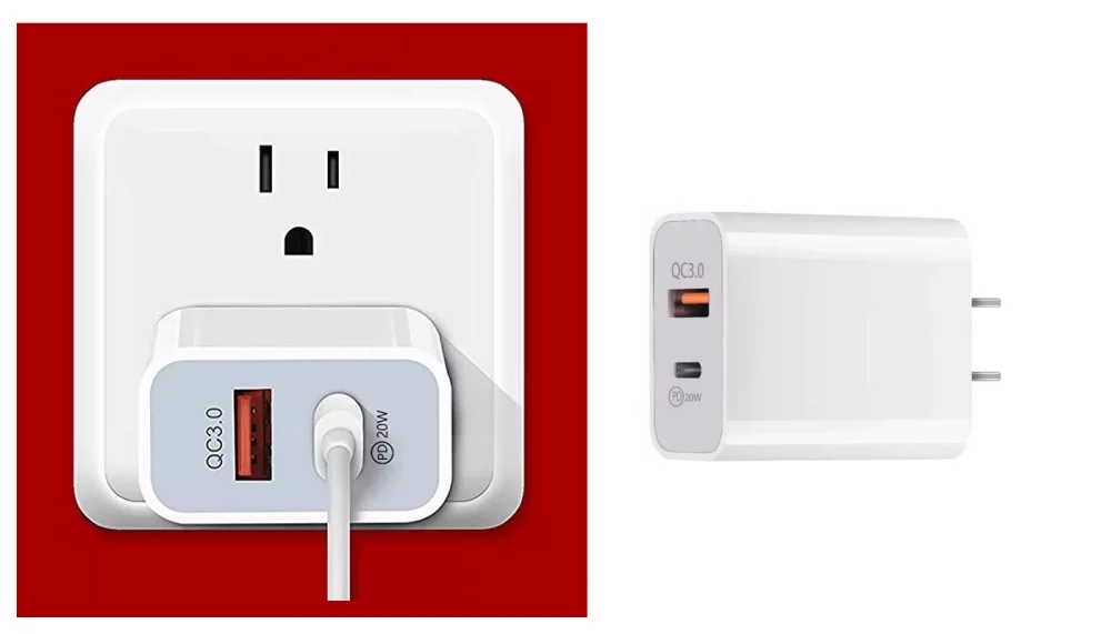 20W USB + Type C Charger