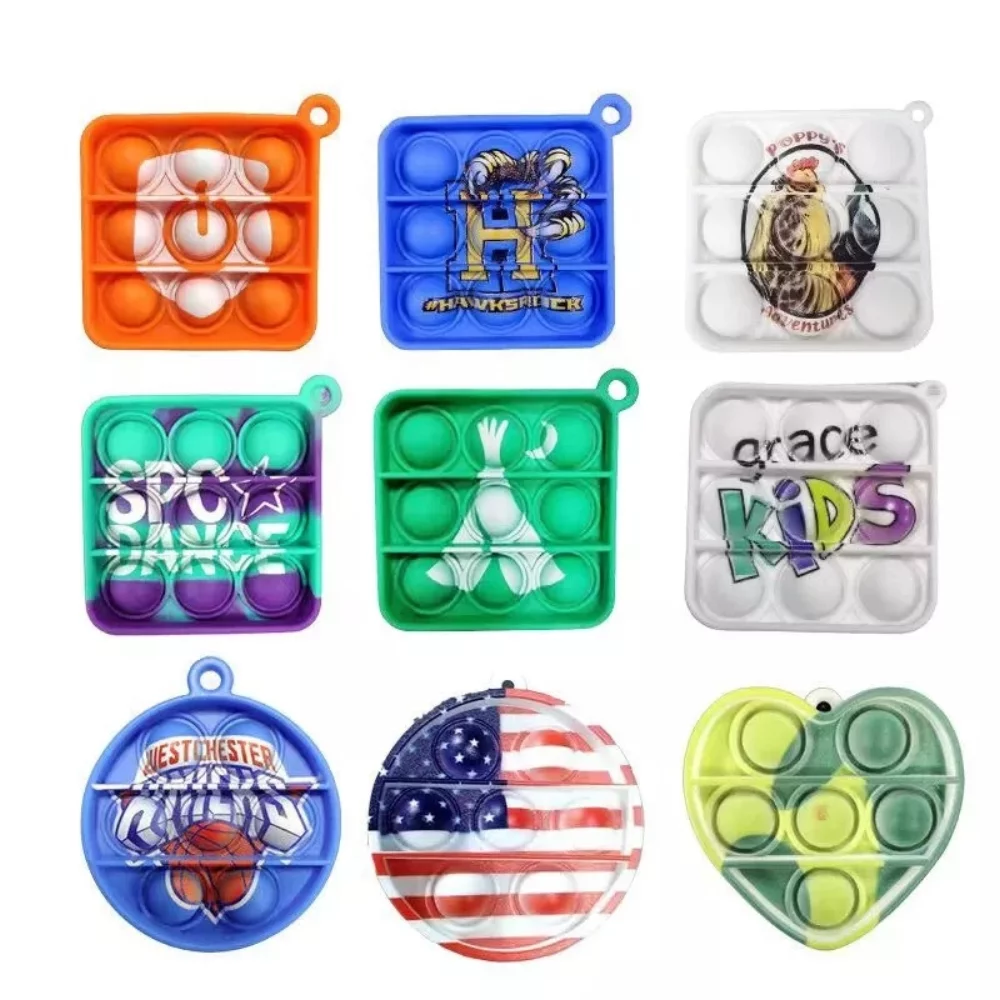Fidget Popit avec porte-clés