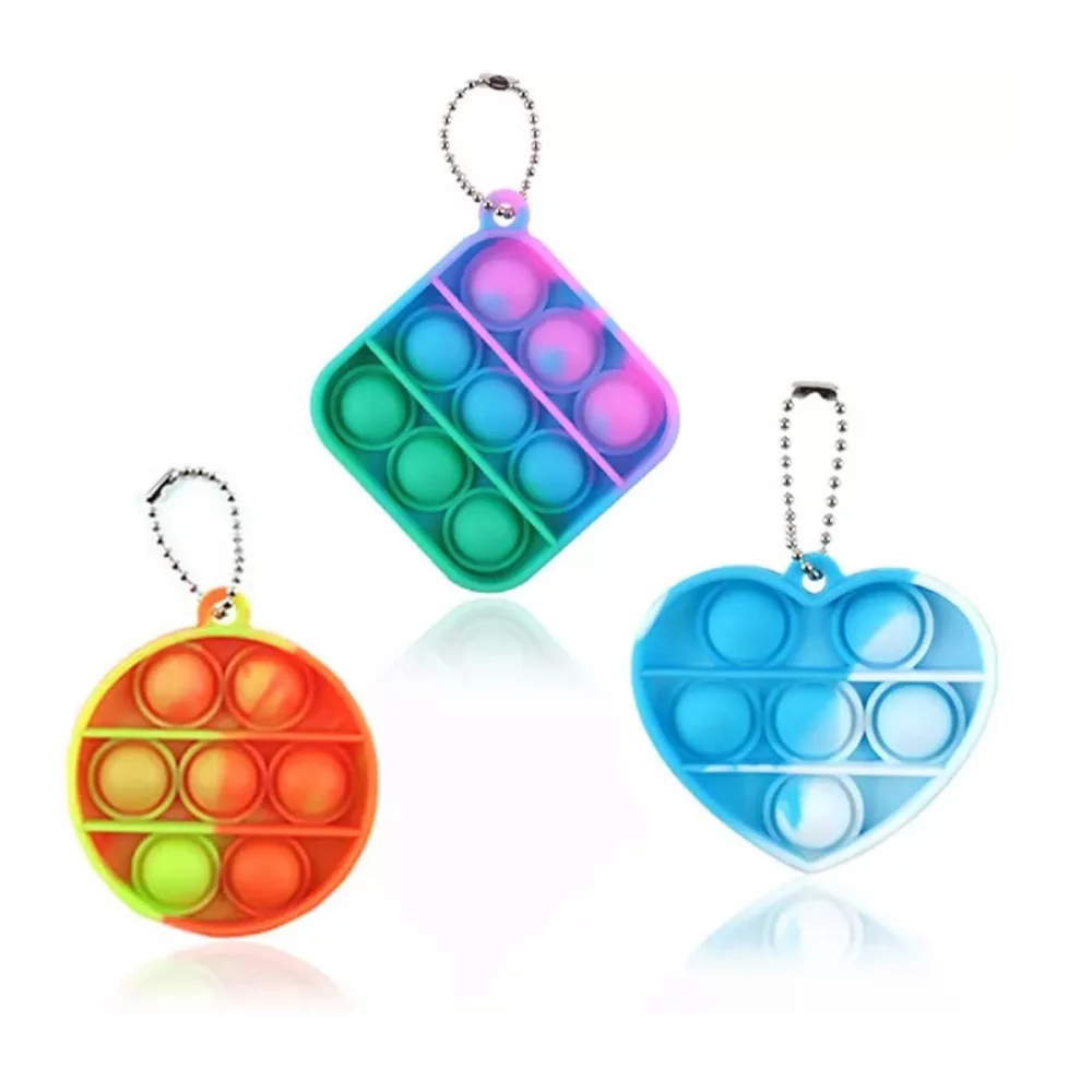 Fidget Popit avec porte-clés