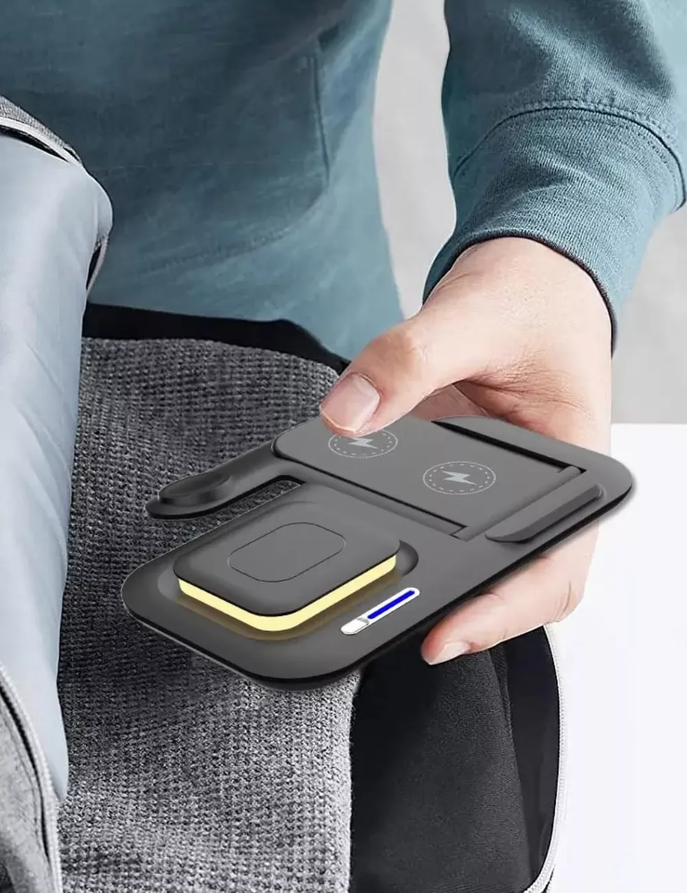 Foldable 5-in-1 & LED Lamp