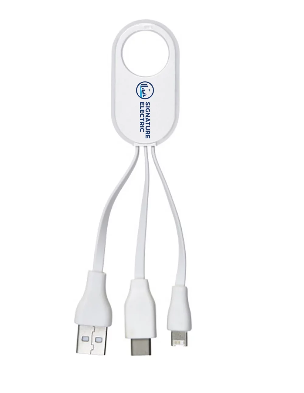 3-in-1 Multi Charging Cable w/Reversible Tip