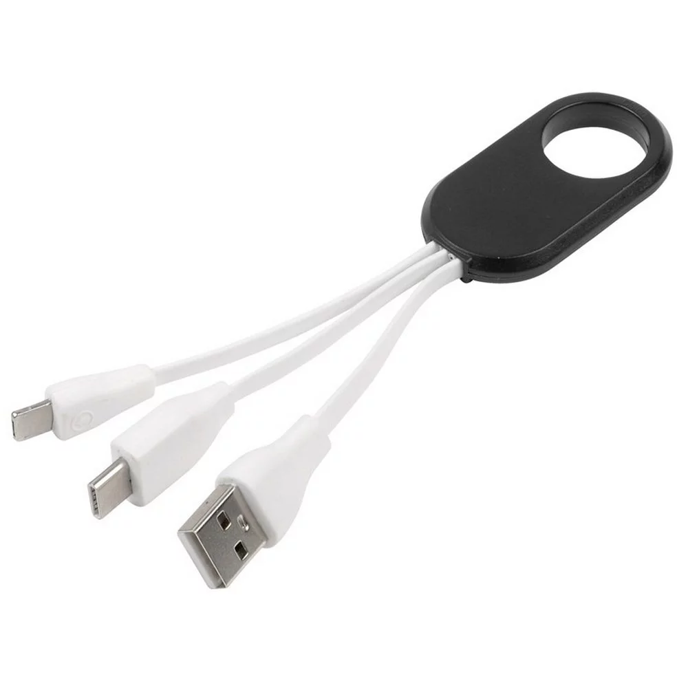 3-in-1 Multi Charging Cable w/Reversible Tip