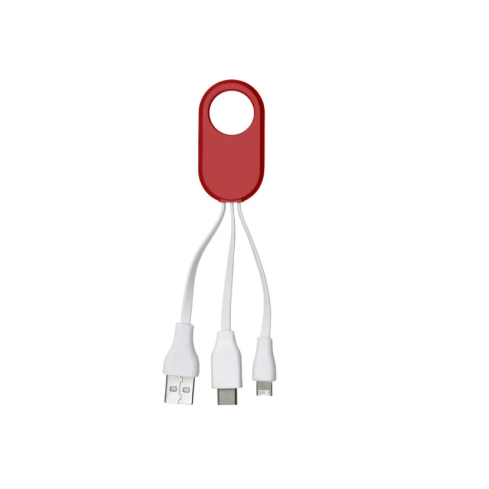 3-in-1 Multi Charging Cable w/Reversible Tip