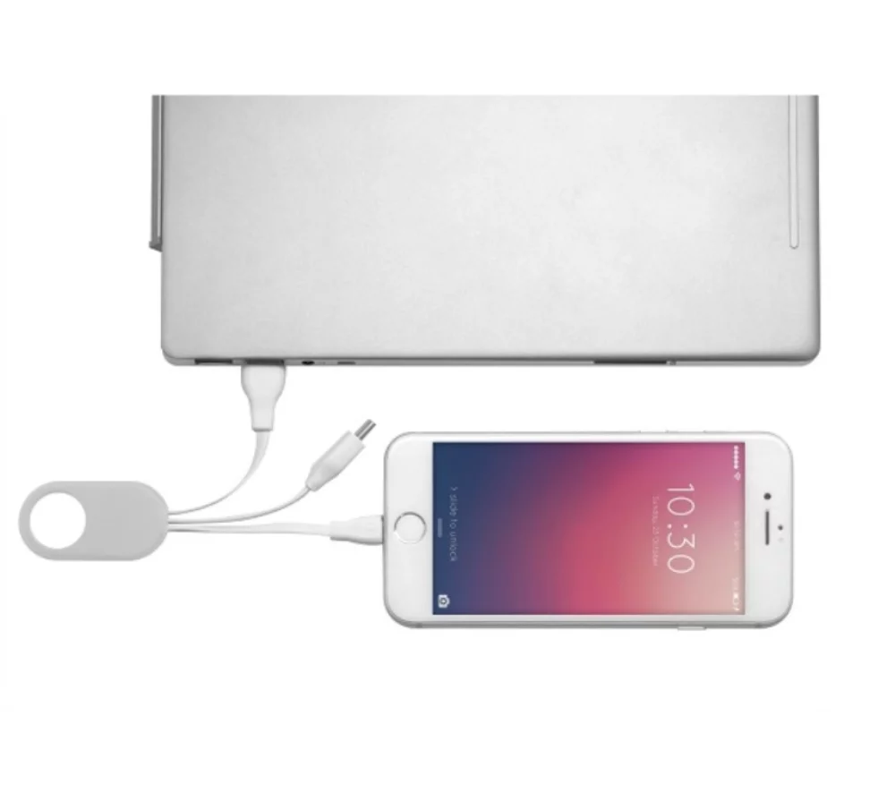 3-in-1 Multi Charging Cable w/Reversible Tip