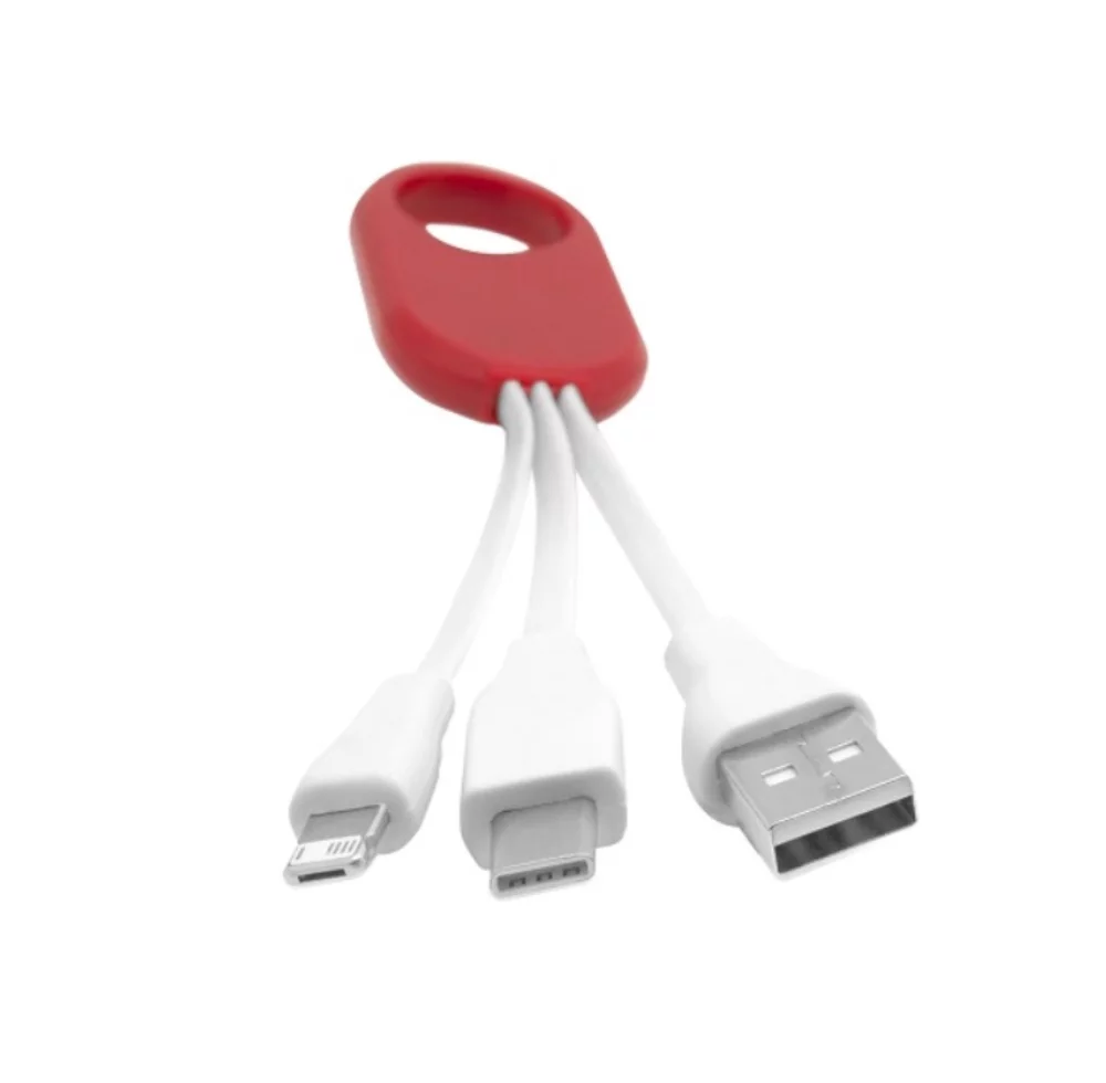 Câble de charge multi 3-en-1 avec embout réversible