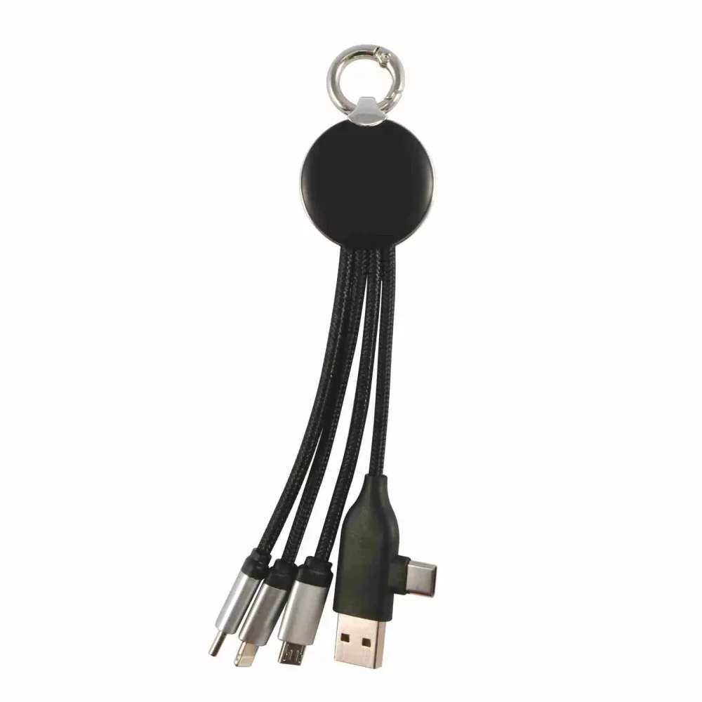 Câble LED tressé 4-en-1