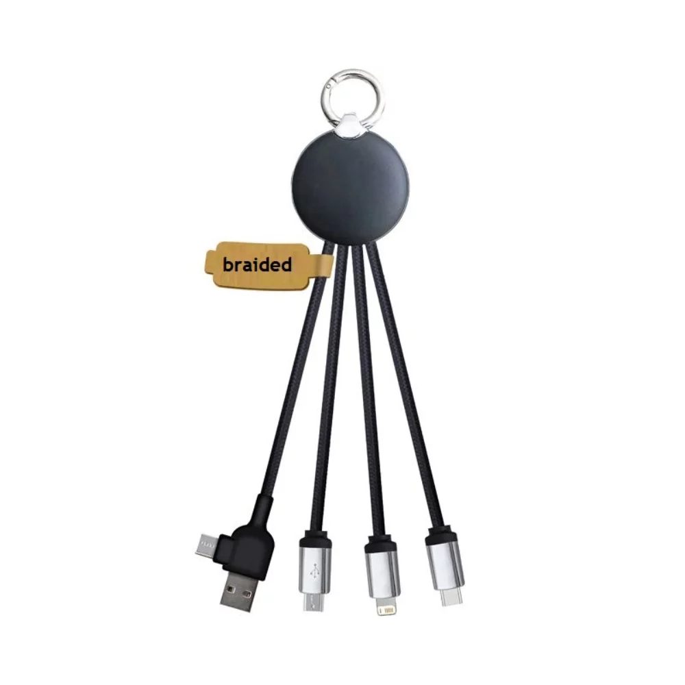 4-in-1 Braided LED Cable