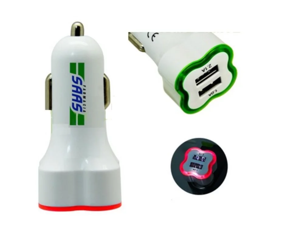 Chargeur de voiture lumineux