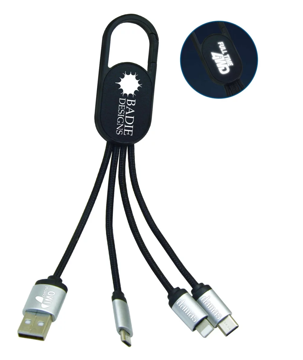 Câble Glow 3-en-1