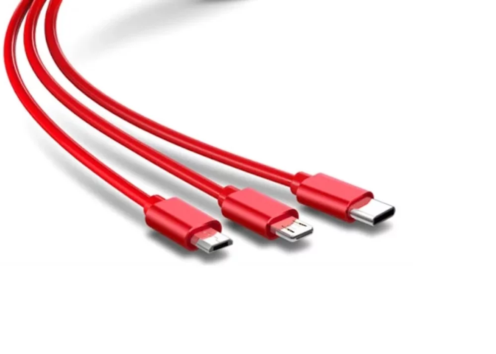 3-In-1 Retractable Charging Cable