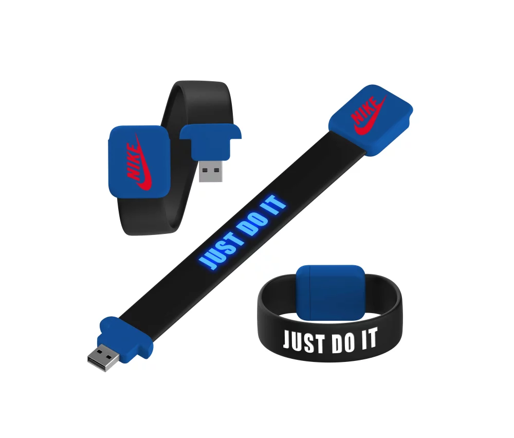32 GB LED Bracelet USB Drive
