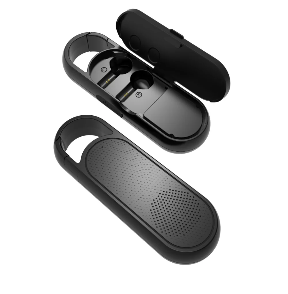 Écouteurs Bluetooth® avec haut-parleur 2-en-1