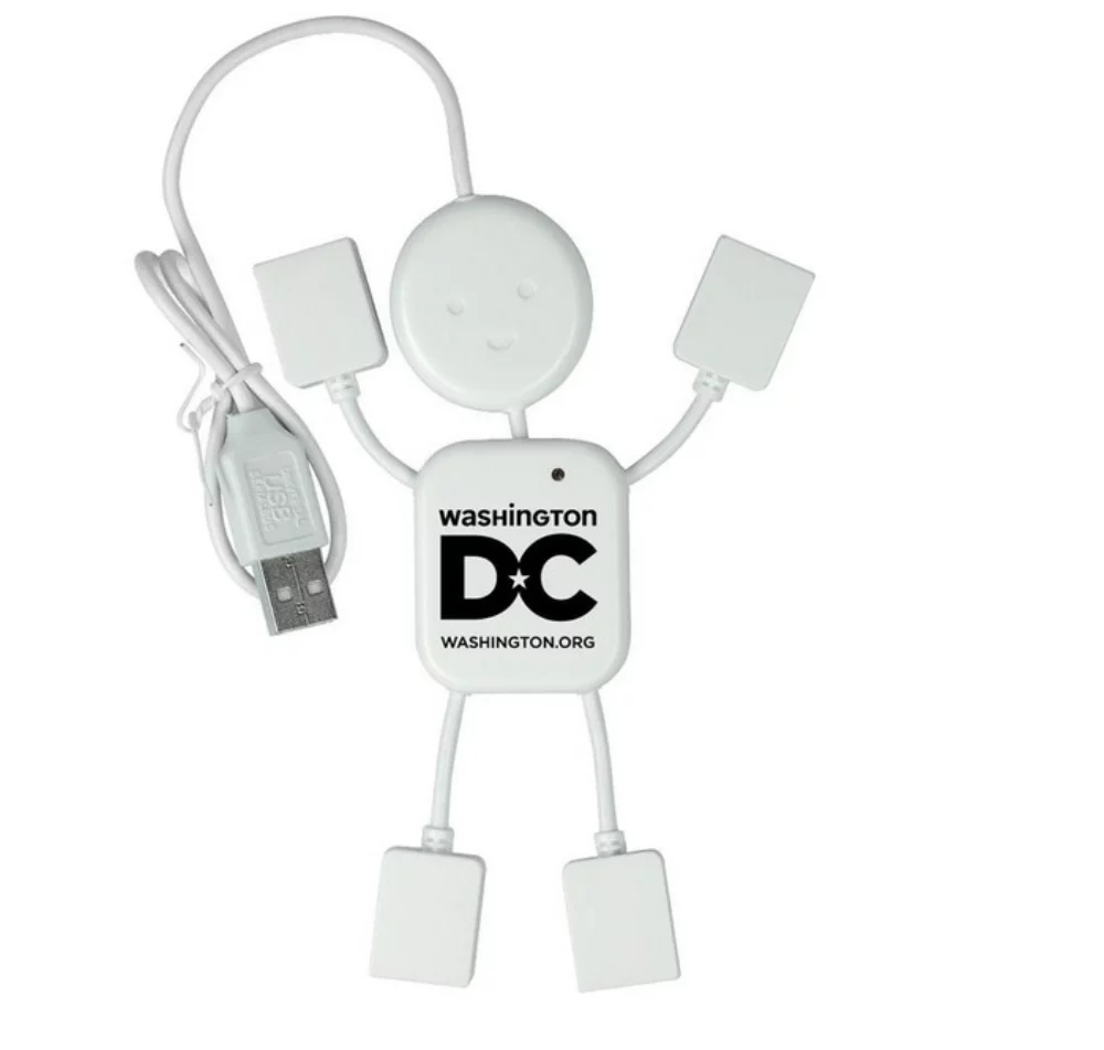 4-Port USB Happy Man Hub