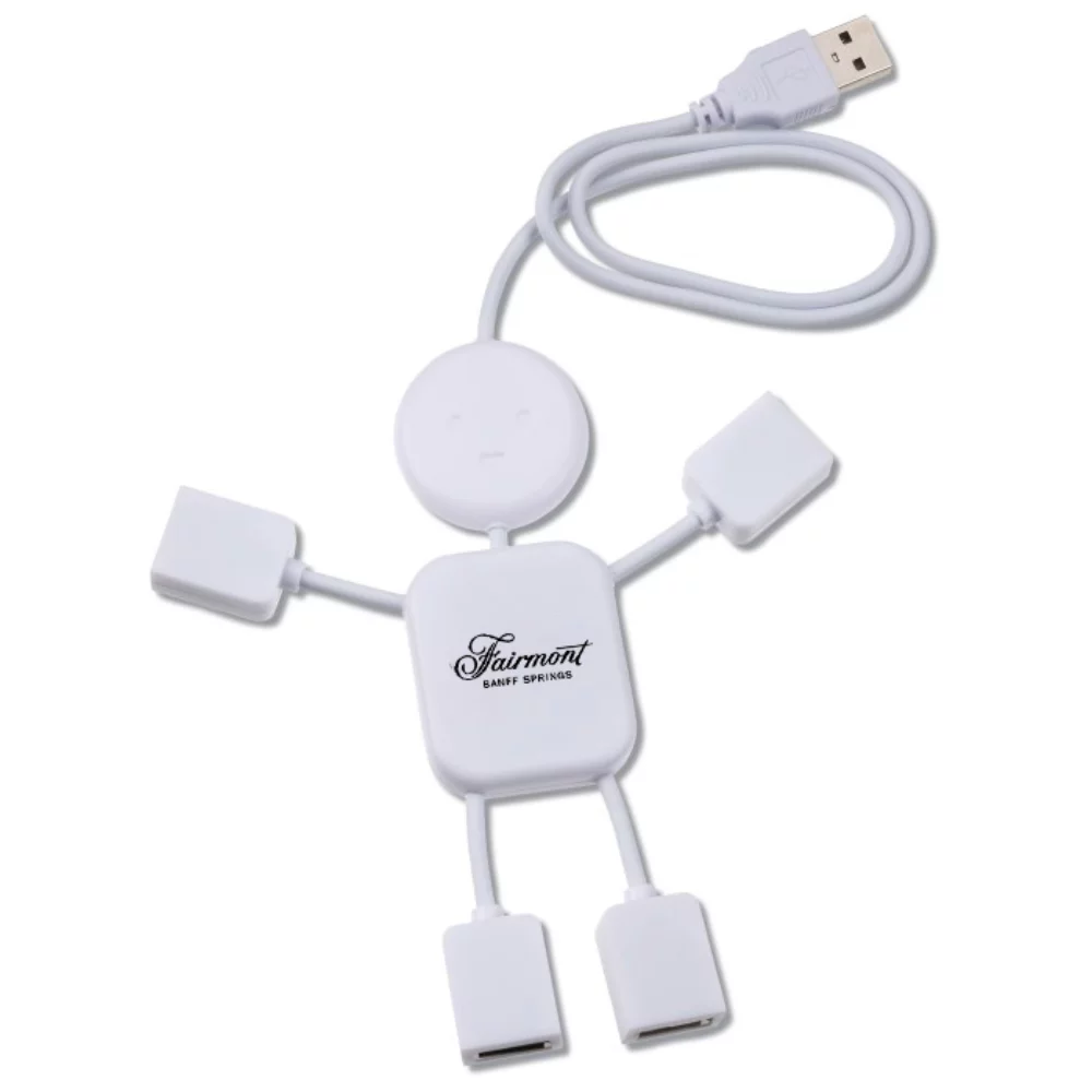 Concentrateur USB Happy Man à 4 ports