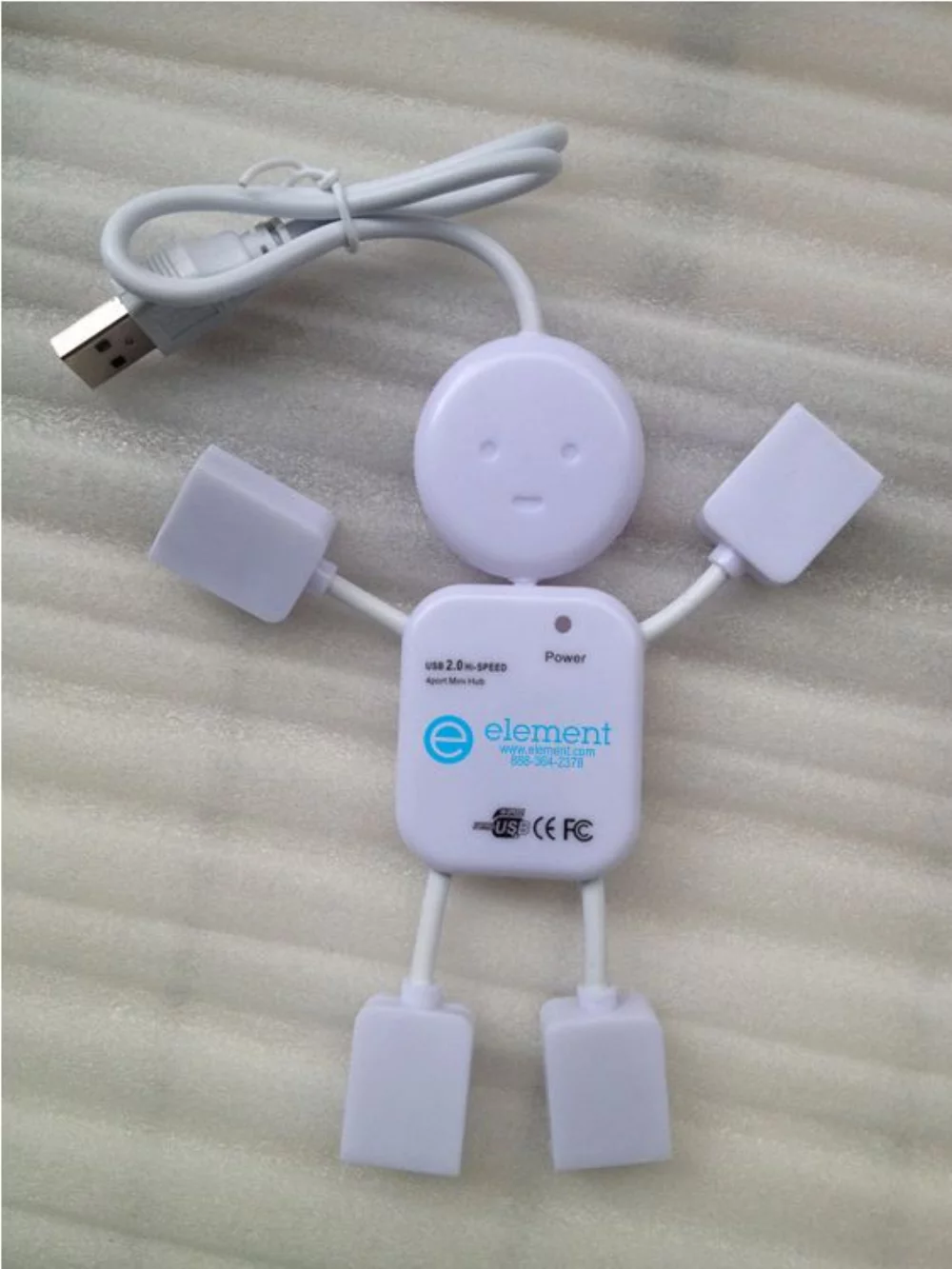 Concentrateur USB Happy Man à 4 ports