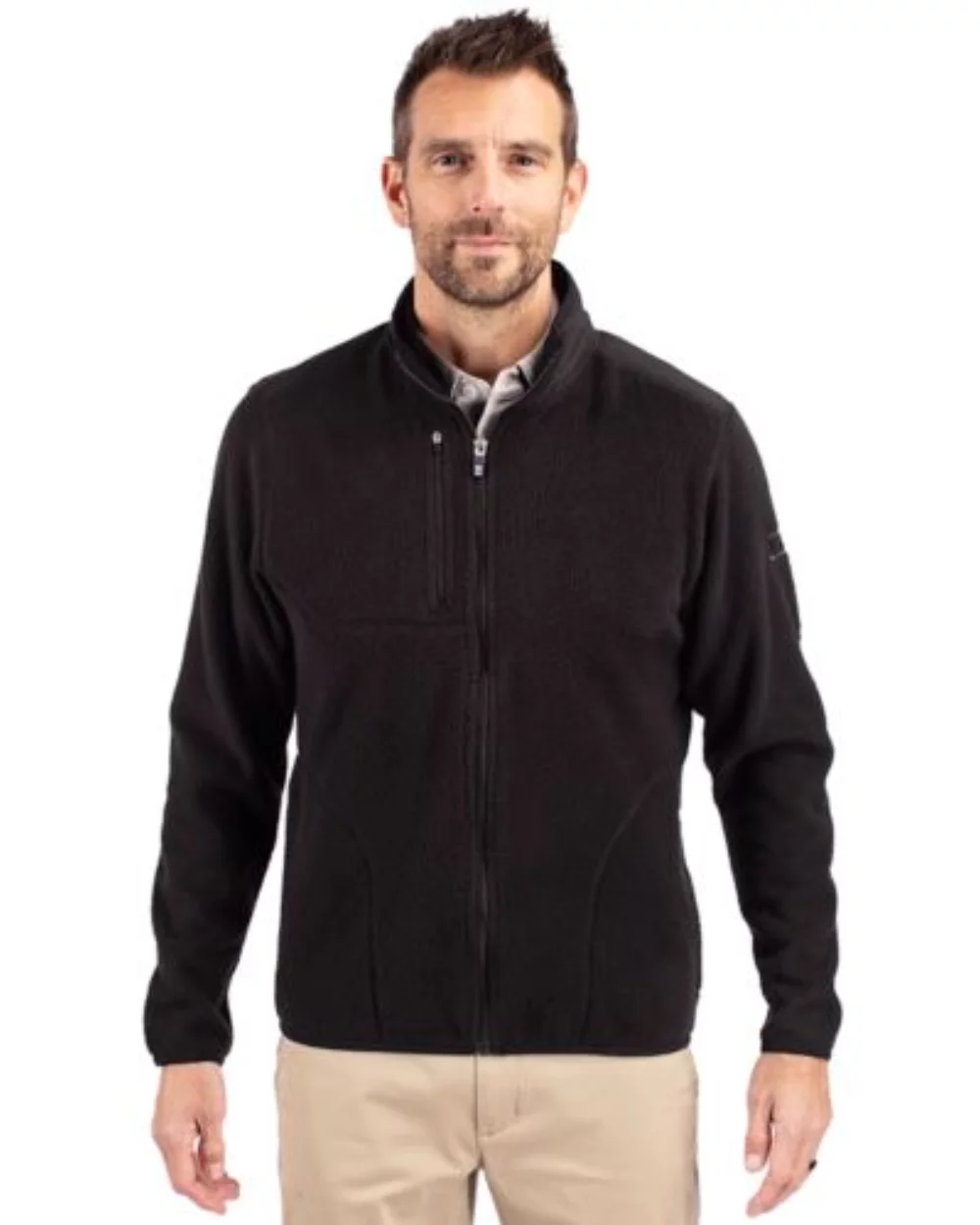 Cutter & Buck Cascade Eco Sherpa Mens Fleece Jacket