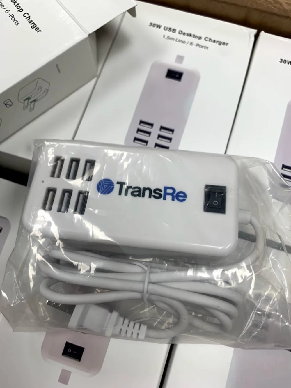 Concentrateur de charge à 6 ports