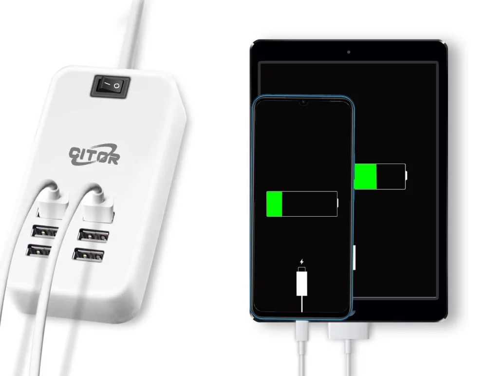 Concentrateur de charge à 6 ports