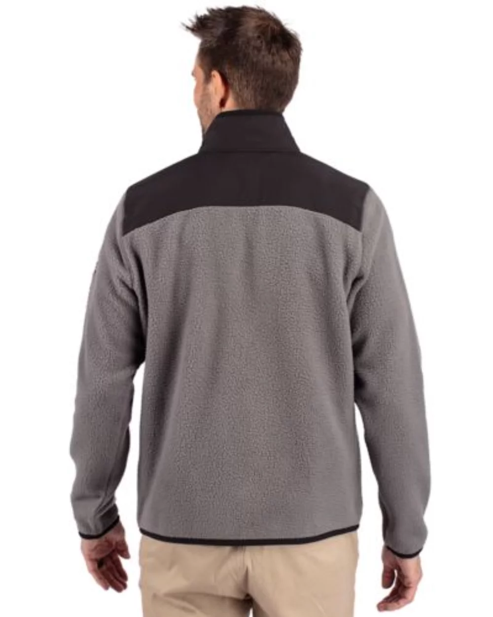 Cutter & Buck Cascade Eco Sherpa Mens Fleece Jacket