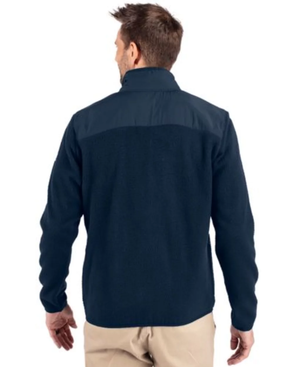 Cutter & Buck Cascade Eco Sherpa Mens Fleece Jacket