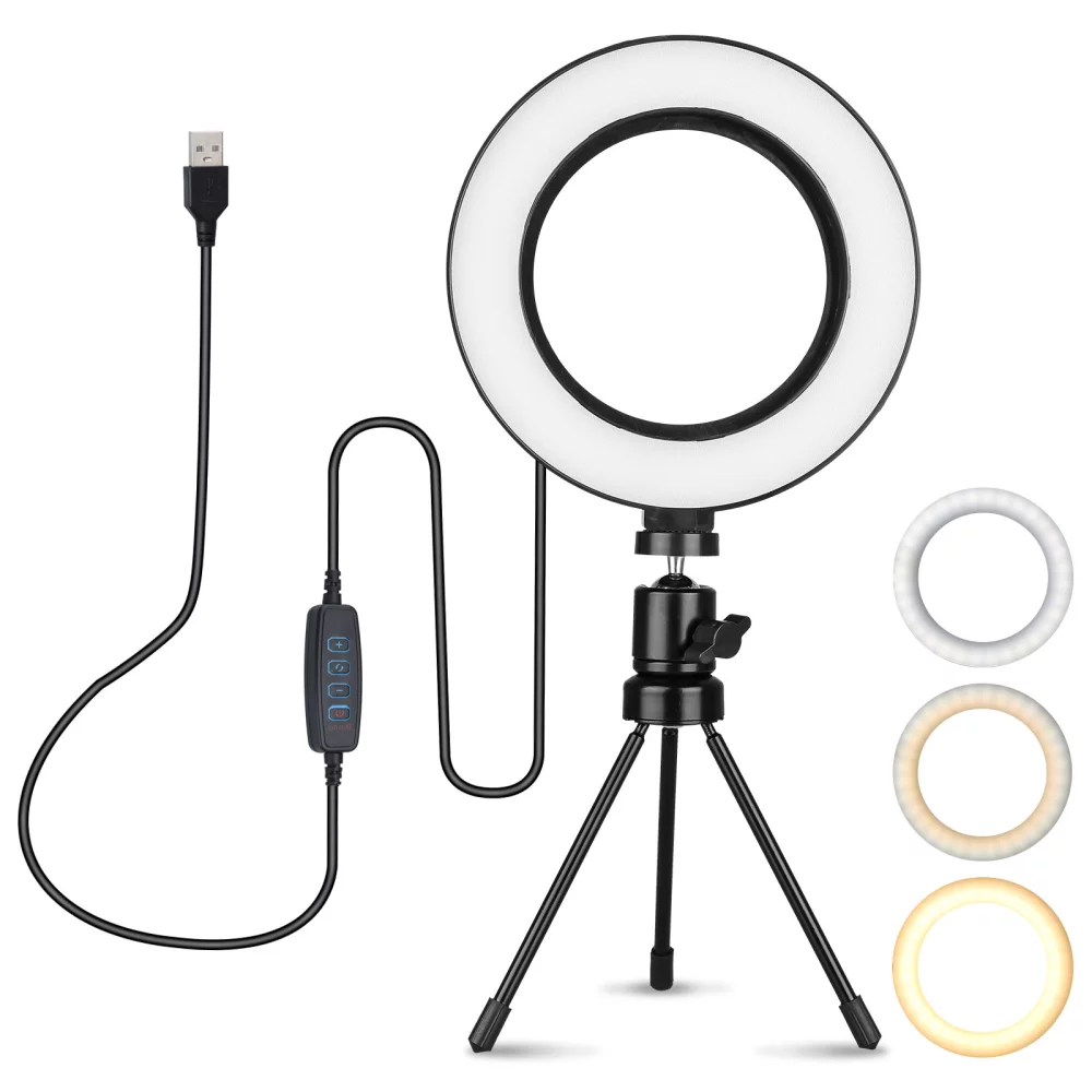 6" Ring Light with Tripod