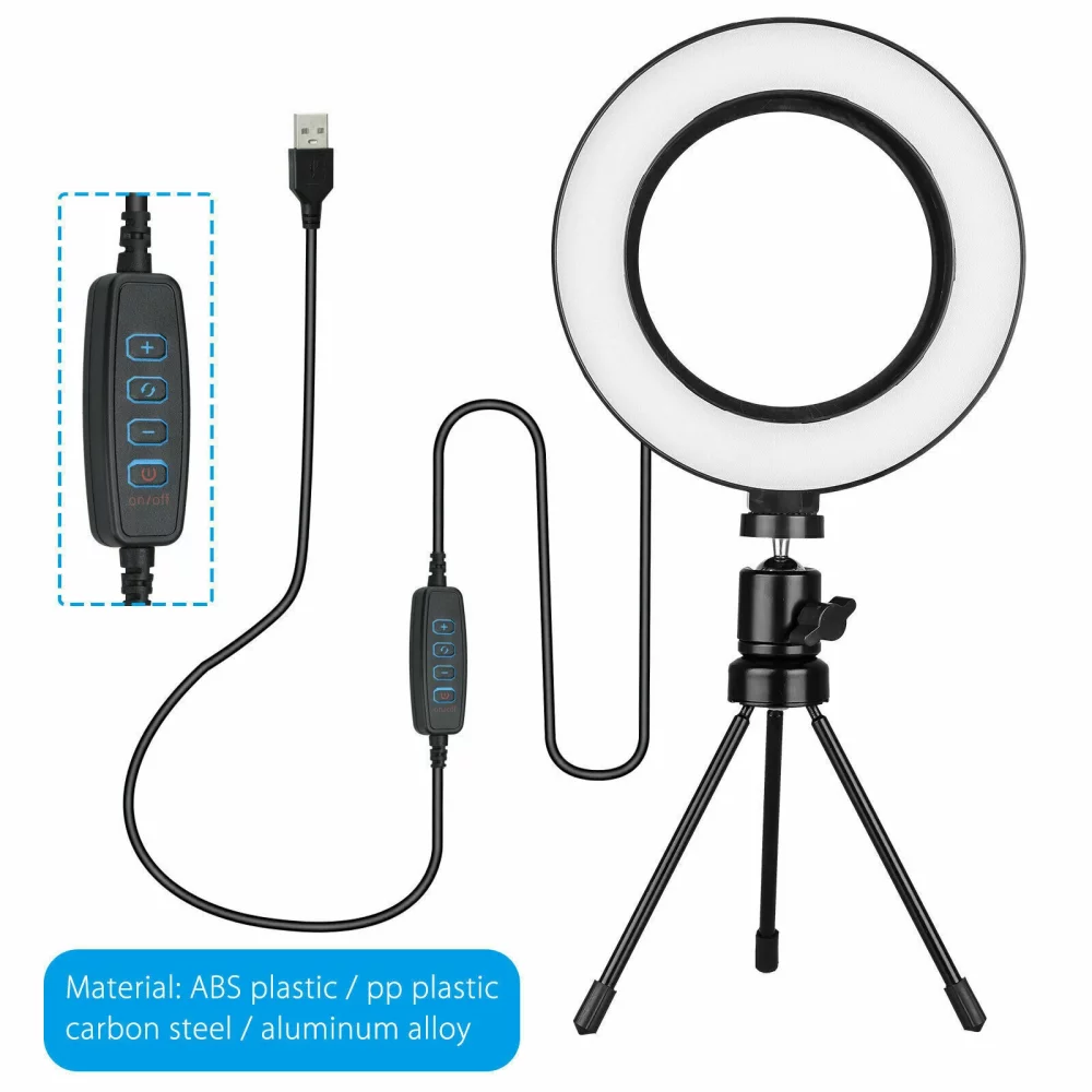 6" Ring Light with Tripod