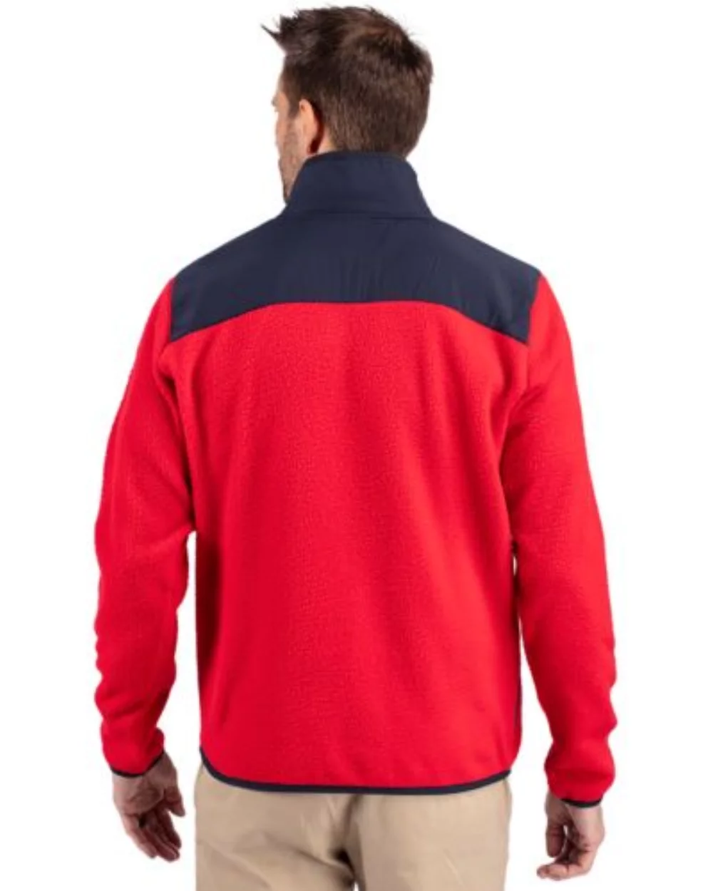 Cutter & Buck Cascade Eco Sherpa Mens Fleece Jacket