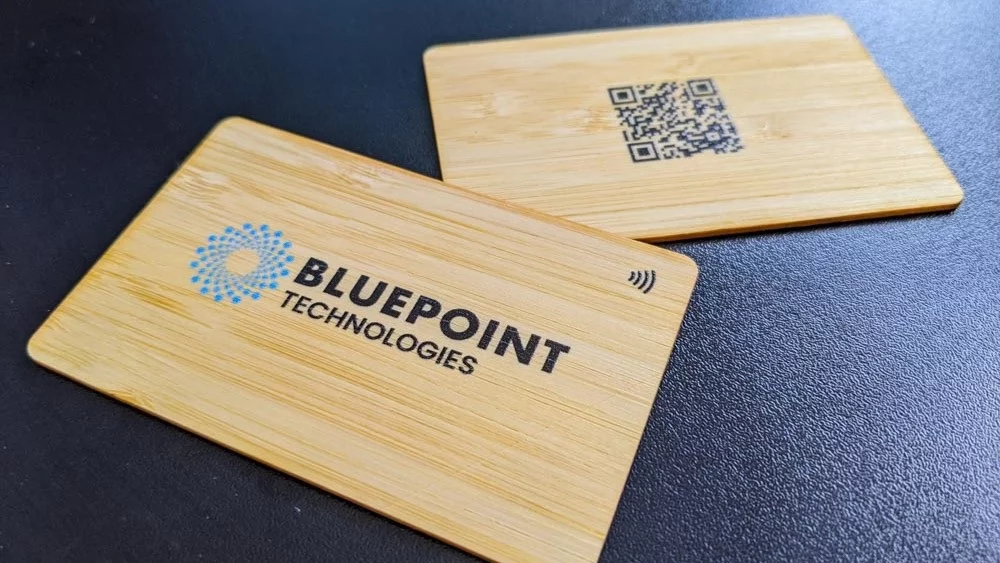 Bamboo NFC Business Card