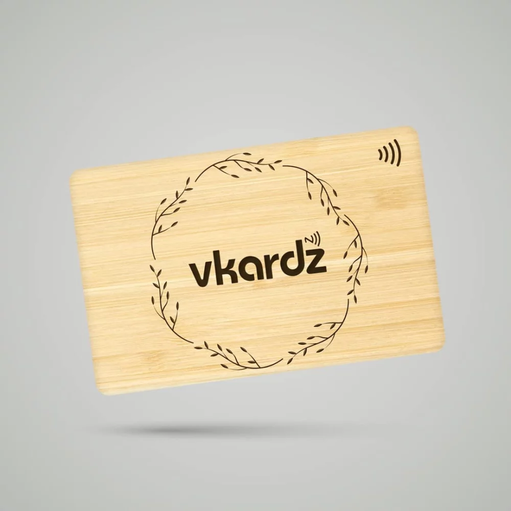Bamboo NFC Business Card
