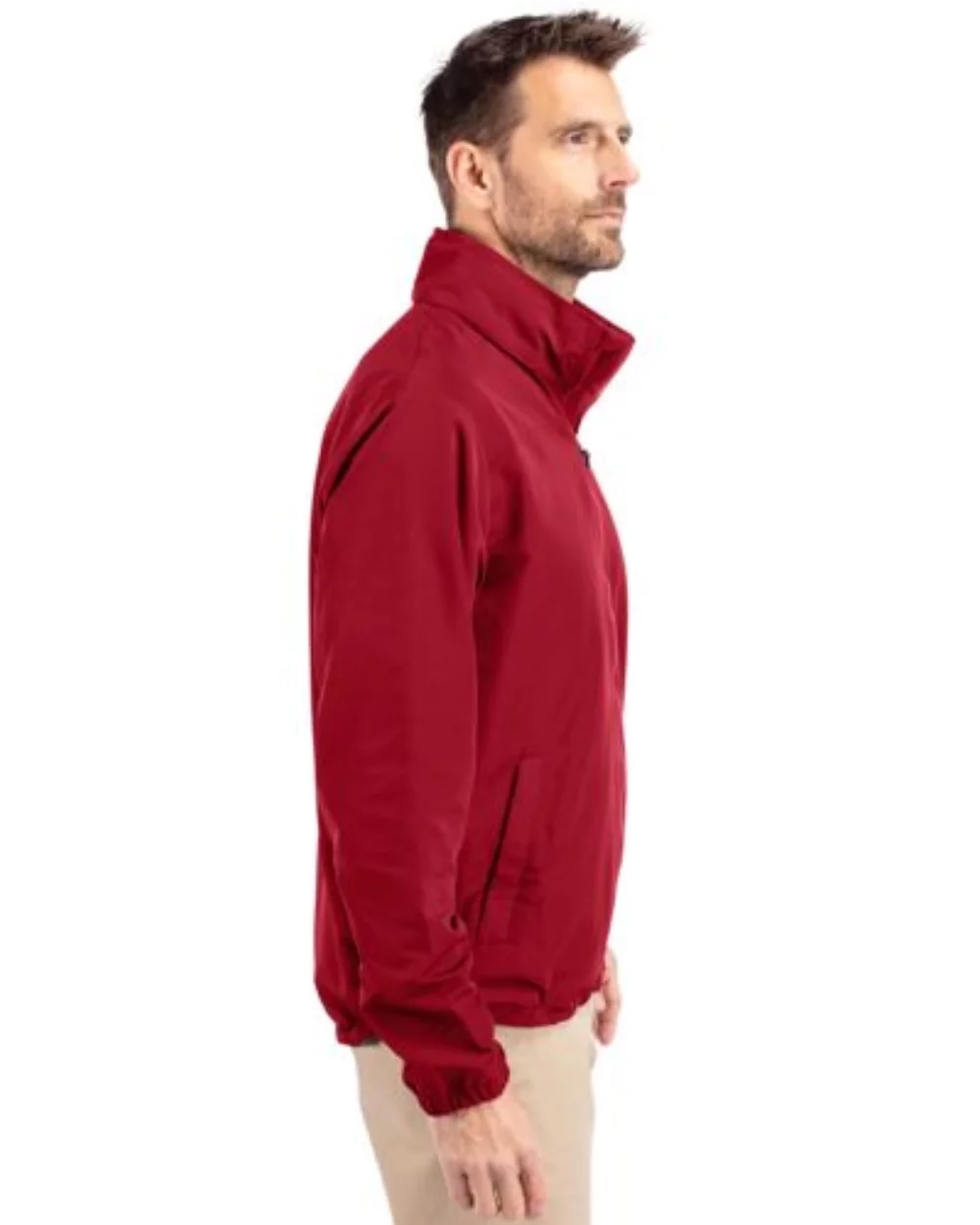 Veste zippée intégrale Cutter & Buck Charter Eco Recycled pour hommes